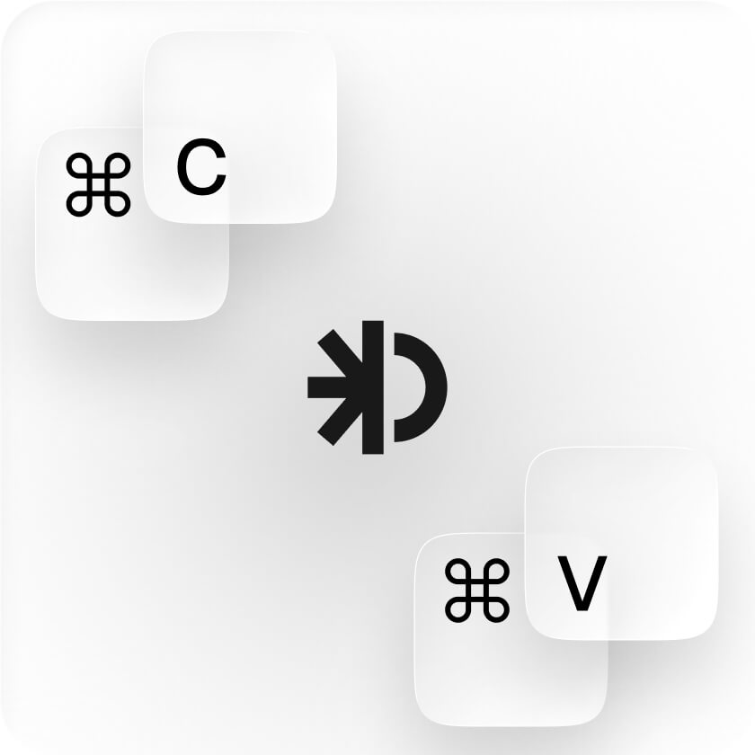 Copy, Offsend, then paste into an AI app